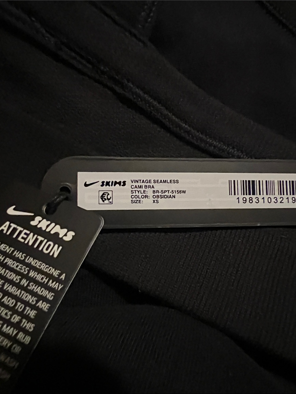 Nike Skims Vintage Seamless Cami Bra - Picture 3 of 3
